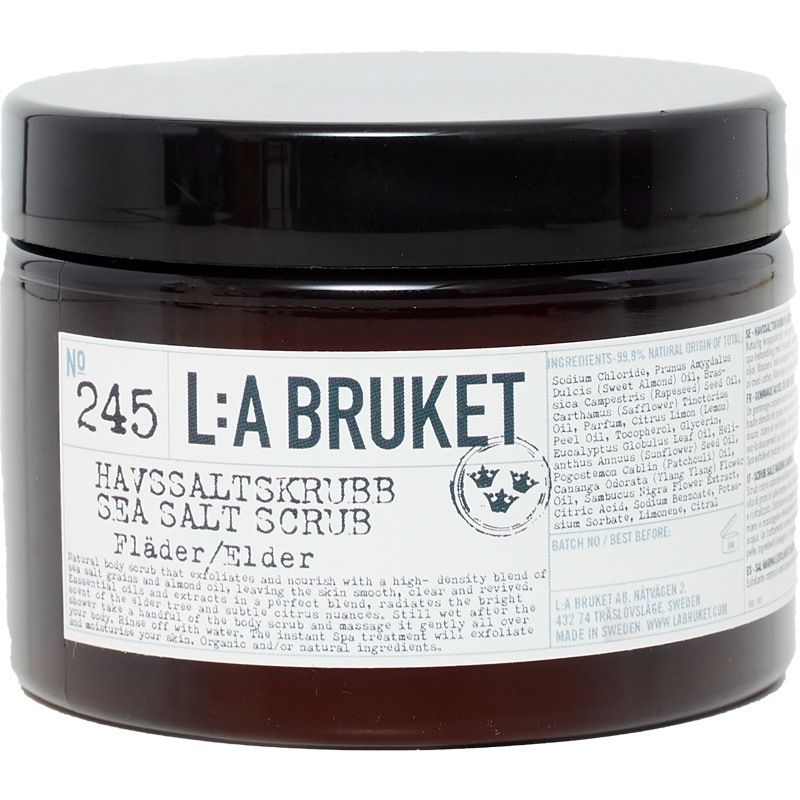 L:A Bruket 245 Sea Salt Body Scrub 420 gr. - Elder
salt body scrub
