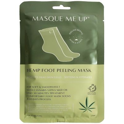 Masque Me Up Hemp Foot Peeling Mask 1 Pair
Fodmaske test