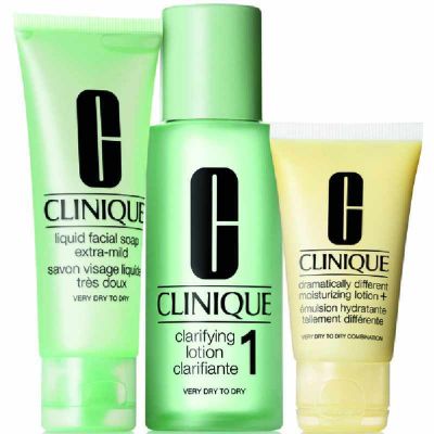 Clinique 3-Step Skin Care Intro Set 180 ml - Type 1
Hudtype