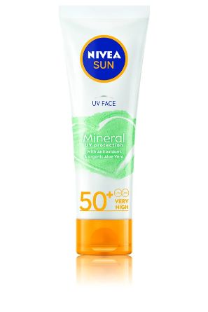 NIVEA Sun Face Mineral SPF50+
bedste solcreme