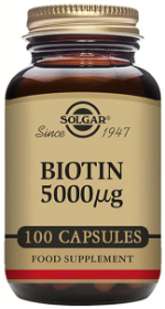Solgar Biotin 5000 ug 100 kaps.